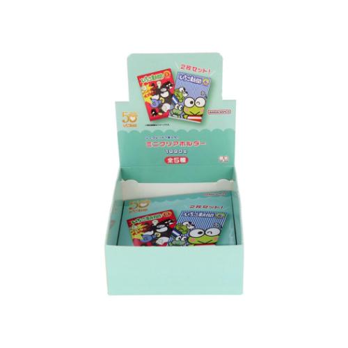 サンリオキャラクターズ クリアフォルダー ミニクリアホルダー 全5種 10個入セット いちご新聞 1990s サンリオ キャラクター グッズ