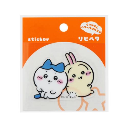 ちいかわ ステッカー リピペタ ハチワレ＆うさぎ キャラクター グッズ メール便可