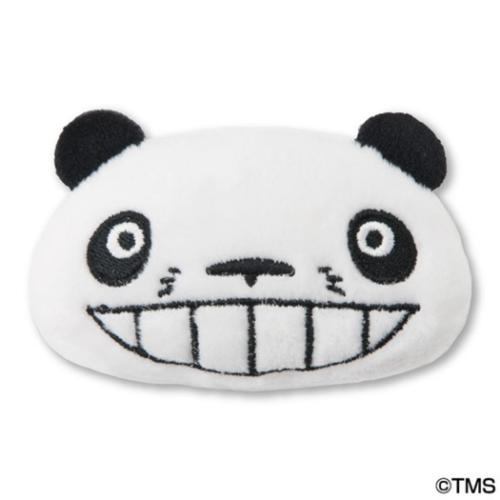 パンダコパンダ ぬいぐるみバッジ ふわふわバッジ パパンダ キャラクター グッズ メール便可