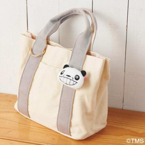 パンダコパンダ ぬいぐるみバッジ ふわふわバッジ パパンダ キャラクター グッズ メール便可