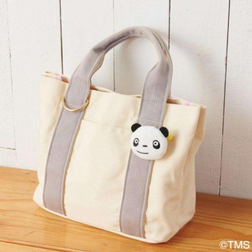 パンダコパンダ ぬいぐるみバッジ ふわふわバッジ パンちゃん キャラクター グッズ メール便可