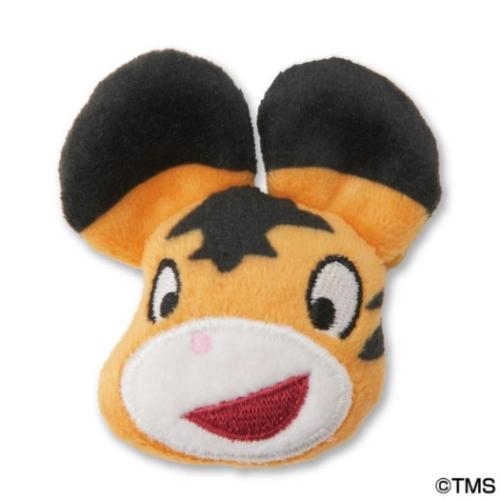 パンダコパンダ ぬいぐるみバッジ ふわふわバッジ トラちゃん キャラクター グッズ メール便可