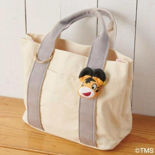 パンダコパンダ ぬいぐるみバッジ ふわふわバッジ トラちゃん キャラクター グッズ メール便可