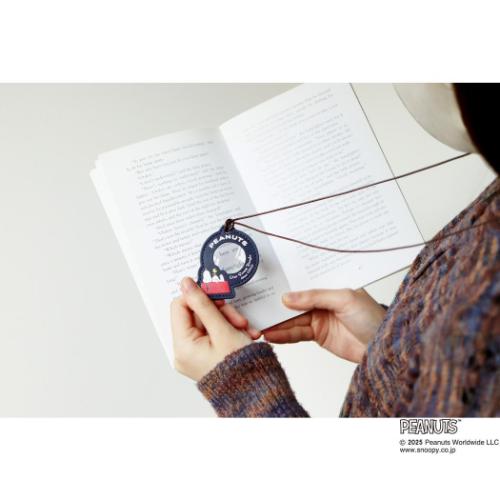 スヌーピー 拡大鏡 ダイカットレザールーペＧ GR ピーナッツ キャラクター グッズ メール便可