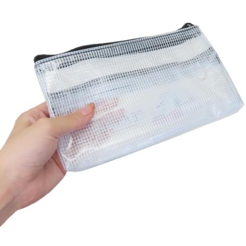 スヌーピー ペンケース クリアダブルファスナーポーチ 野球 ピーナッツ キャラクター グッズ メール便可