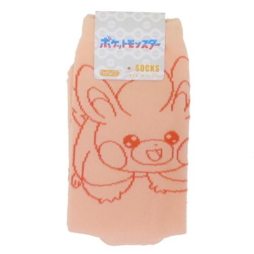 ポケットモンスター 小学生用靴下 ジュニアハイソックス パモ LOR ポケモン キャラクター グッズ メール便可