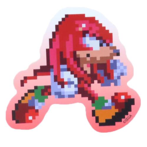 ソニック ザ ヘッジホッグ ダイカットシール キャラクターステッカー ナックルズ キャラクター グッズ メール便可