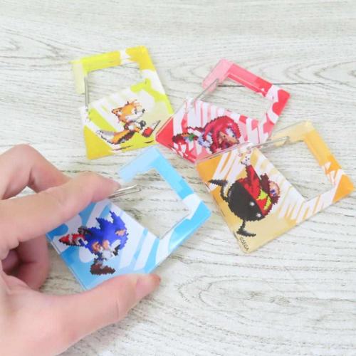 ソニック ザ ヘッジホッグ キーリング アクリルカラビナ キャラクター グッズ メール便可