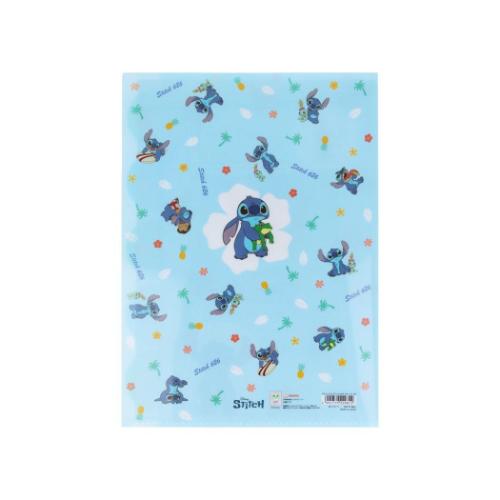 リロ＆スティッチ ポケットファイル ダイカットクリアファイル5P 2D ディズニー キャラクター グッズ メール便可