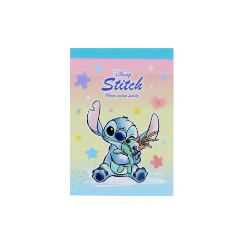 リロ＆スティッチ メモ帳 メモミニ ミニミニメモ 水彩 ディズニー