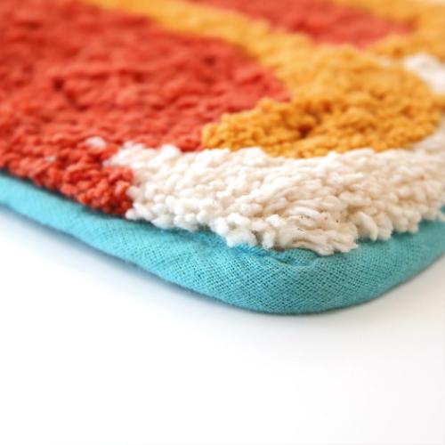 フロアマット セミサークルマット ブルーム ガーベラ インテリア雑貨 グッズ