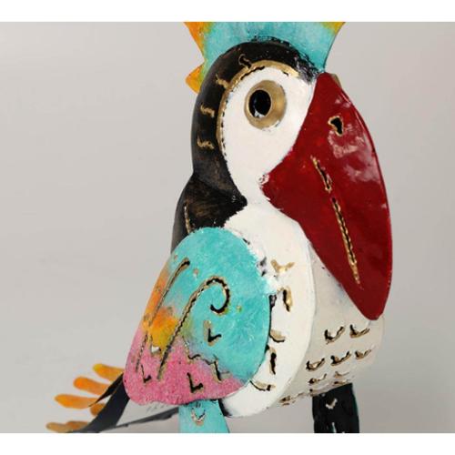 インテリア雑貨 ブリキベル オウム 壁飾り グッズ