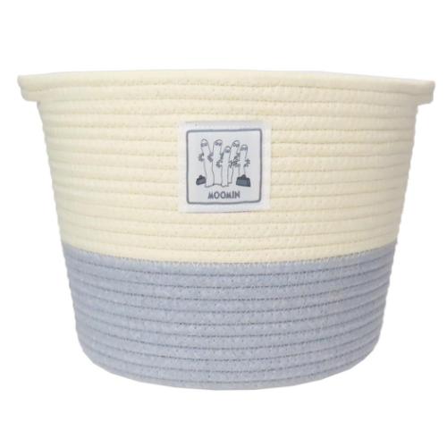 ムーミン 卓上収納 ロープバスケット L ニョロニョロ 北欧 キャラクター グッズ