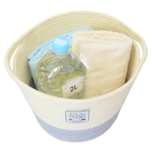 ムーミン 卓上収納 ロープバスケット L ニョロニョロ 北欧 キャラクター グッズ