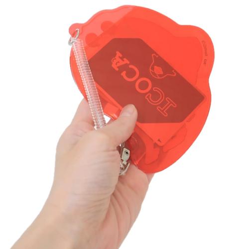 ミッキー&プルート 定期入れ ダイカットパスケース RD ディズニー キャラクター グッズ メール便可