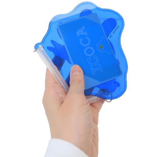 ミッキー＆デイジー 定期入れ ダイカットパスケース BL ディズニー キャラクター グッズ メール便可