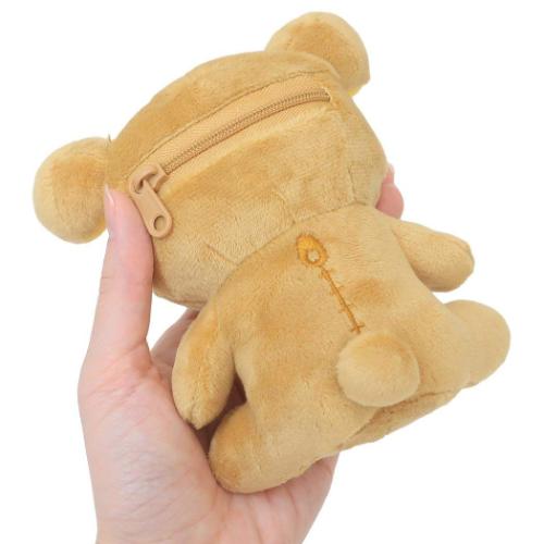 リラックマ ミニポーチ マスコットポーチ カラビナ付き サンエックス キャラクター グッズ