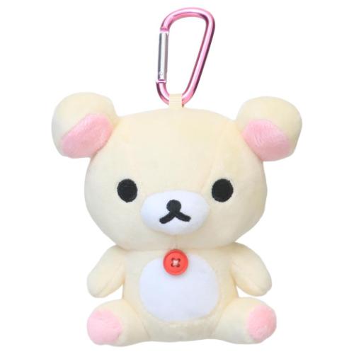 リラックマ ミニポーチ マスコットポーチ カラビナ付き コリラックマ サンエックス キャラクター グッズ