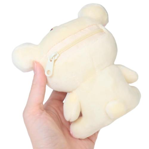 リラックマ ミニポーチ マスコットポーチ カラビナ付き コリラックマ サンエックス キャラクター グッズ