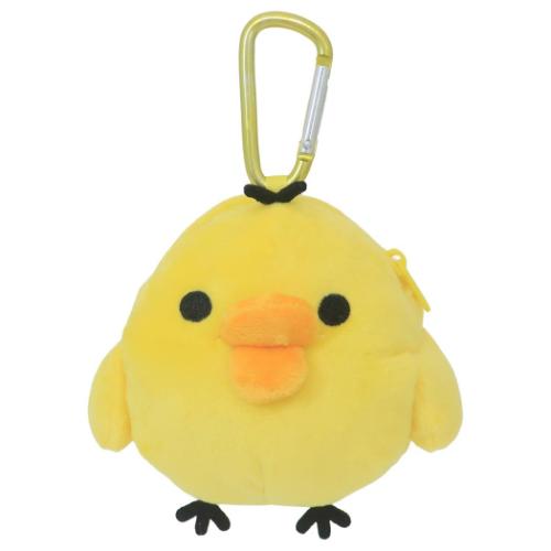 リラックマ ミニポーチ マスコットポーチ カラビナ付き キイロイトリ サンエックス キャラクター グッズ