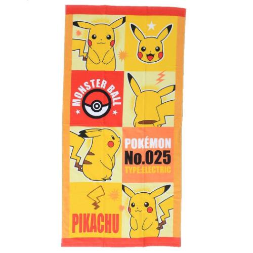 ポケットモンスター バスタオル レジャータオル O5174 ポケモン キャラクター グッズ