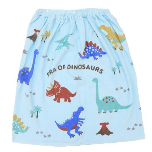 ラップタオル マキタオルM寸 60cm丈巻き巻きタオル イアラオブダイナソー 男の子 グッズ