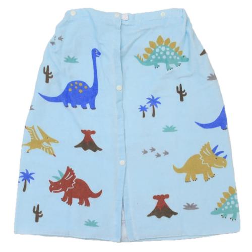 ラップタオル マキタオルM寸 60cm丈巻き巻きタオル イアラオブダイナソー 男の子 グッズ