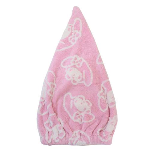 マイメロディ キャップタオル マイクロファイバータオルキャップ キラキラ サンリオ キャラクター グッズ メール便可