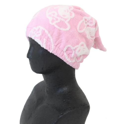 マイメロディ キャップタオル マイクロファイバータオルキャップ キラキラ サンリオ キャラクター グッズ メール便可