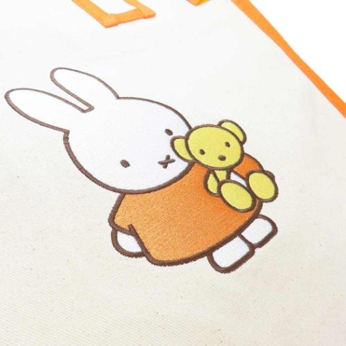 ミッフィー 手提げかばん ビッグスクエアトートバッグ ぬいぐるみ ディックブルーナ 絵本キャラクター グッズ