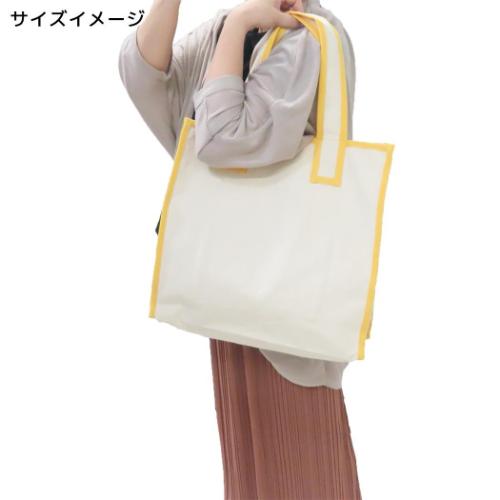 ムーミン 手提げかばん ビッグスクエアトートバッグ リトルミイ 花瓶 北欧 キャラクター グッズ