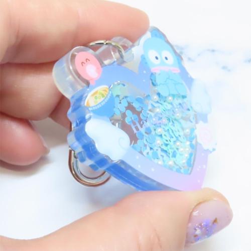 ハンギョドン キーチャーム ハートシェイカーキーホルダー サンリオ キャラクター グッズ メール便可