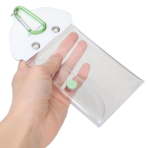 ポチャッコ ミニポーチ きゃらぴょこクリアポーチ サンリオ キャラクター グッズ メール便可