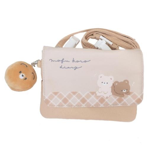 クリップポケット ショルダーひもつき どこでもポッケ くま もふころダイアリー かわいい グッズ