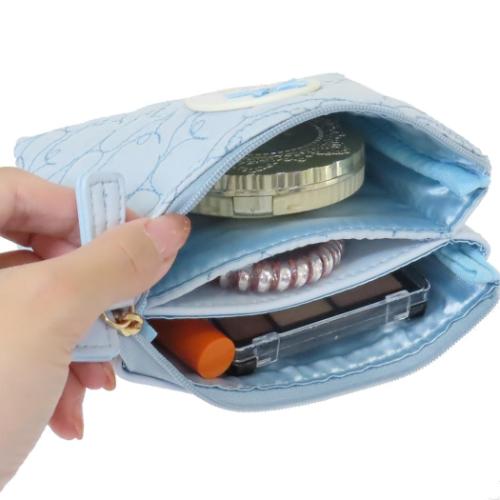 シナモロール コスメポーチ ミニWポーチ サンリオ キャラクター グッズ