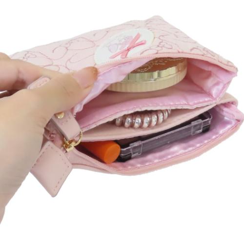 マイメロディ コスメポーチ ミニWポーチ サンリオ キャラクター グッズ