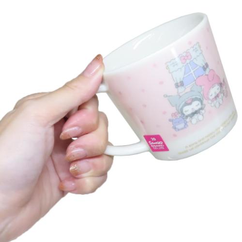 マイメロディ＆クロミ マグカップ 磁器製マグ マイメロディ50th＆クロミ20th ピンク サンリオ キャラクター グッズ