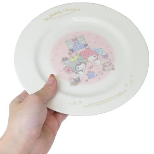 マイメロディ＆クロミ 中皿 プレート マイメロディ50th＆クロミ20th ピンク サンリオ キャラクター グッズ