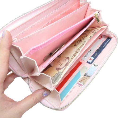 ハローキティ レディース長財布 ラウンド束入れ ラウンドファスナーロングウォレット エンジェルメタル サンリオ キャラクター グッズ