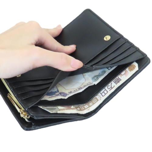 ハローキティ 二つ折り財布 LF深札入れ ラウンド札入れ ラウンドショートウォレット ワッペンキティ 日焼け柄 サンリオ