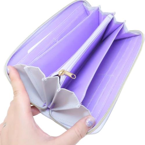 クロミ レディース長財布 ラウンド束入れ ラウンドファスナーロングウォレット ハートフレーム サンリオ キャラクター グッズ