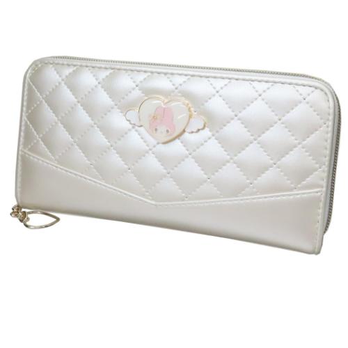 マイメロディ レディース長財布 ラウンド束入れ ラウンドファスナーロングウォレット エンジェルメタル サンリオ キャラクター グッズ