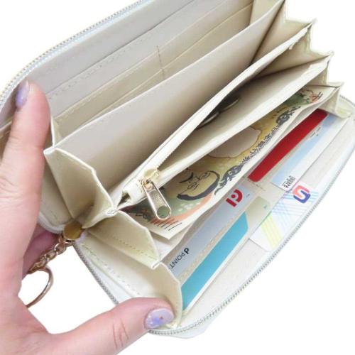 マイメロディ レディース長財布 ラウンド束入れ ラウンドファスナーロングウォレット エンジェルメタル サンリオ キャラクター グッズ