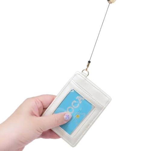 マイメロディ 定期入れ リール付き単パスケース エンジェルメタル サンリオ キャラクター グッズ メール便可