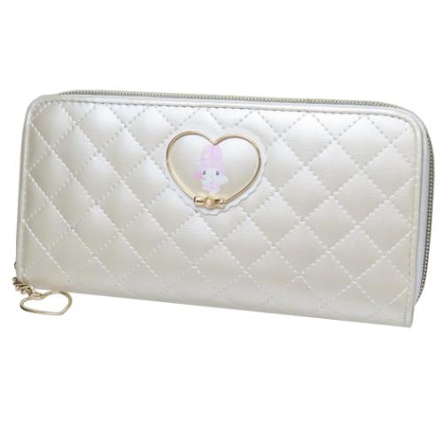 マイメロディ レディース長財布 ラウンド束入れ ラウンドファスナーロングウォレット ハートフレーム サンリオ キャラクター グッズ