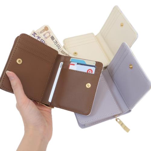 リラックマ 二つ折り財布 ラウンド札入れ ラウンドショートウォレット サンエックス キャラクター グッズ