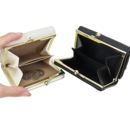 スヌーピー ミニウォレット 口金ミニ財布 三つ折りコンパクト財布 パールシリーズ ピーナッツ キャラクター グッズ