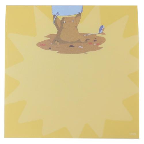 パンダコパンダ メモ帳 メモパッド スクエア らくがき キャラクター グッズ メール便可