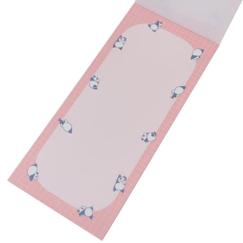 パンダコパンダ 便箋 一筆箋 桃 キャラクター グッズ メール便可