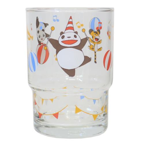 パンダコパンダ ガラスコップ スタッキンググラス サーカス キャラクター グッズ
